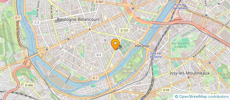 localisation de l'entreprise SOCIETE NOUVELLE DE RENOVATION à BOULOGNE-BILLANCOURT