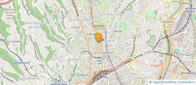 localisation de l'entreprise SOCIETE NOUVELLE DE RENOVATION GAGLIO à NICE