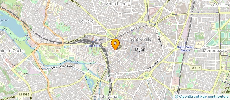 localisation de l'entreprise SOCIETE NOUVELLE DE RESTAURATION à DIJON