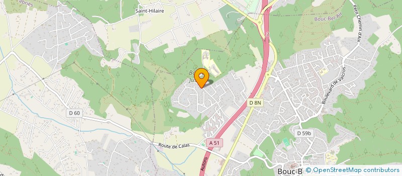 localisation de l'entreprise SOCIETE NOUVELLE DE TECHNIQUES ELECTRIQUES S N T E à BOUC-BEL-AIR