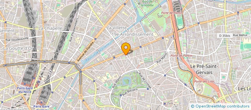 localisation de l'entreprise SOCIETE NOUVELLE DE TRANSPORT SECOTRANS à PARIS