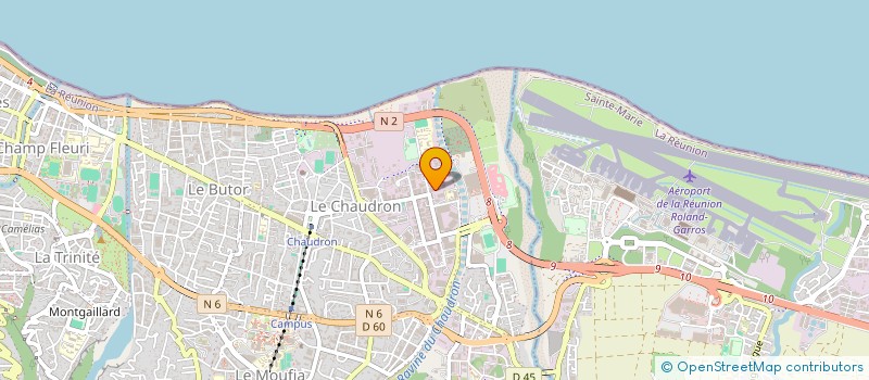 localisation de l'entreprise SOCIETE NOUVELLE DE TRANSPORTS à SAINT-DENIS