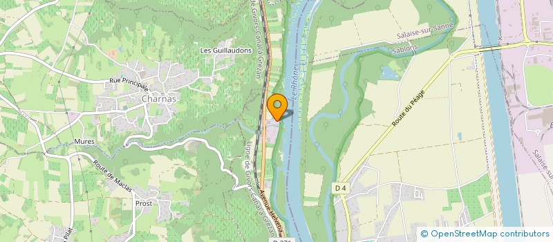 localisation de l'entreprise SOCIETE NOUVELLE DE TRANSPORTS ARDECHOIS à SERRIERES