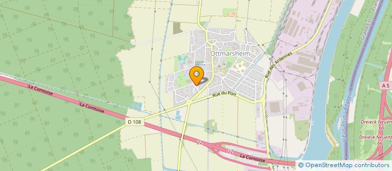 localisation de l'entreprise SOCIETE NOUVELLE DE TRANSPORTS EXPRESS  OTTMARSHEIM