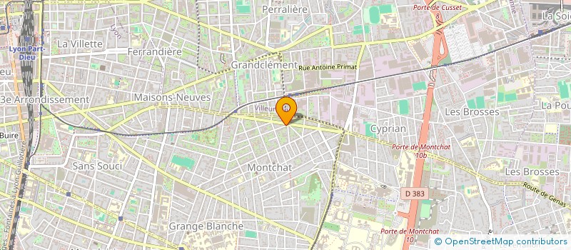 localisation de l'entreprise SOCIETE NOUVELLE DECHAUX à LYON