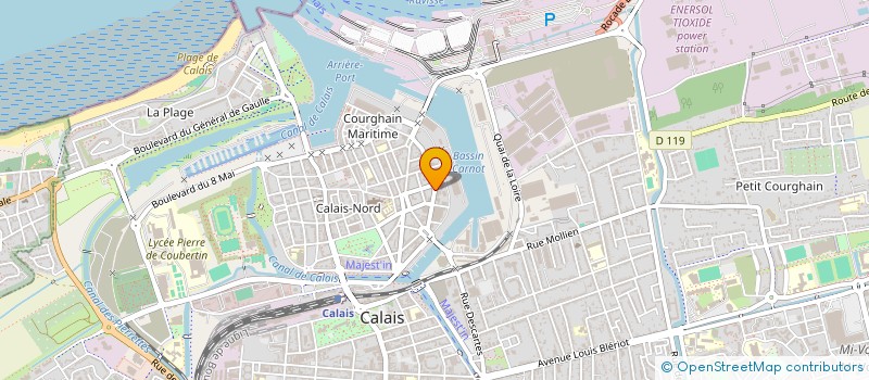 localisation de l'entreprise SOCIETE NOUVELLE DECOCQ à CALAIS
