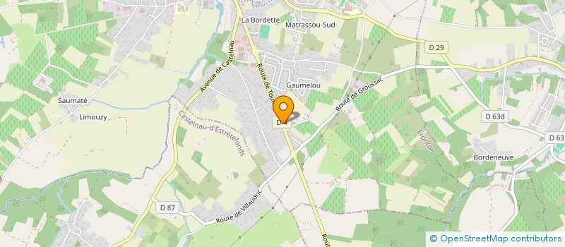 localisation de l'entreprise SOCIETE NOUVELLE DELMAS à FRONTON