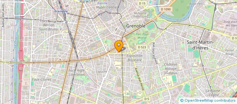 localisation de l'entreprise SOCIETE NOUVELLE DEMENAGEMENTS BASSAC à GRENOBLE