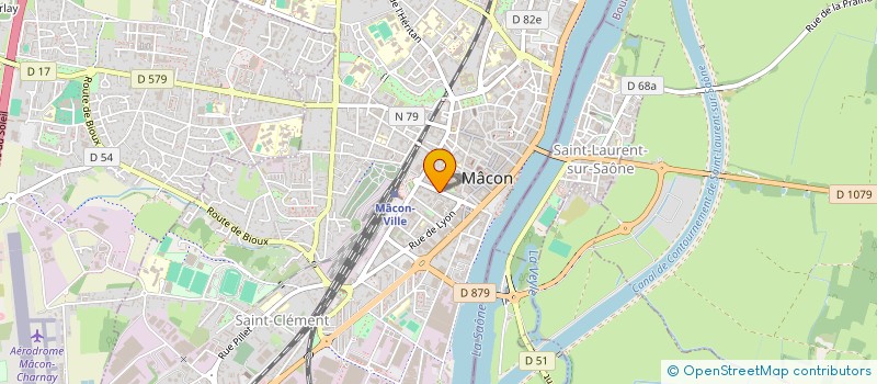 localisation de l'entreprise SOCIETE NOUVELLE DES ETABLISSEMENTS CIZAIRE MACON-RADIO à CHARNAY-LES-MACON