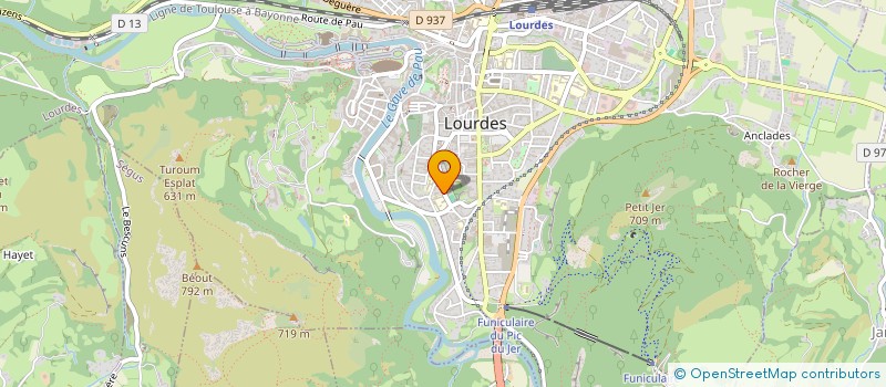 localisation de l'entreprise SOCIETE NOUVELLE DES ETABLISSEMENTS GACHASSIN PAR ABREVATION SNE GACHASSIN  LOURDES