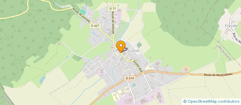 localisation de l'entreprise SOCIETE NOUVELLE DES ETS BONA SARL à LIFFOL-LE-GRAND