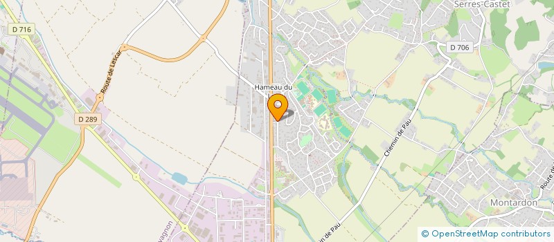 localisation de l'entreprise SOCIETE NOUVELLE DES ETS CROISE  MONTARDON