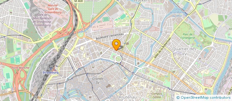 localisation de l'entreprise SOCIETE NOUVELLE DES GLACIERES à STRASBOURG