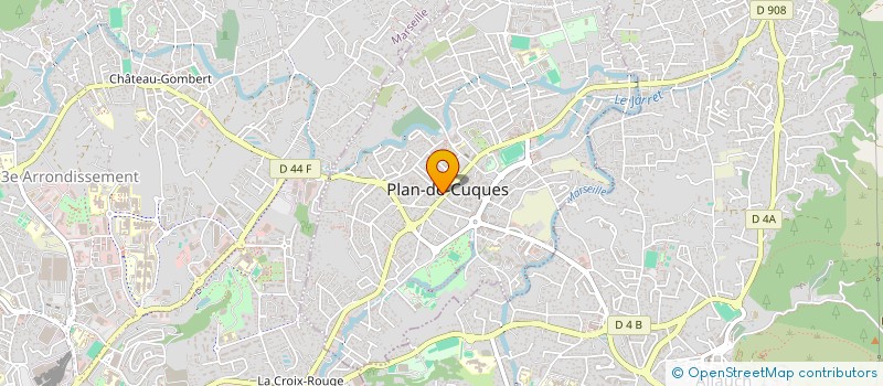 localisation de l'entreprise SOCIETE NOUVELLE DES GRANITS DU MIDI à PLAN-DE-CUQUES