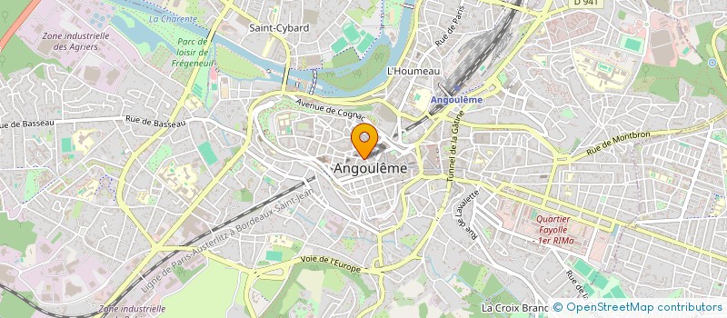 localisation de l'entreprise SOCIETE NOUVELLE DES MAGASINS MODERNES à ANGOULEME