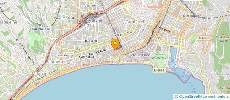 localisation de l'entreprise SOCIETE NOUVELLE DES PROMOTIONS STERNAT SNPS à NICE