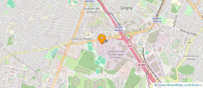 localisation de l'entreprise SOCIETE NOUVELLE DES TRANSPORTS ISTE  GRIGNY