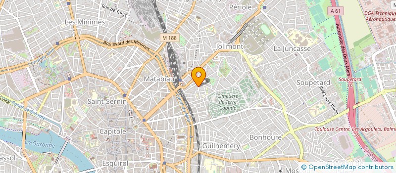 localisation de l'entreprise SOCIETE NOUVELLE DEVY  TOULOUSE