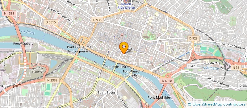 localisation de l'entreprise SOCIETE NOUVELLE DIFFUSION à ROUEN