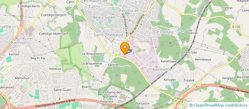 localisation de l'entreprise SOCIETE NOUVELLE DISTR. ELECTROMENAGER à SAINT-AVE