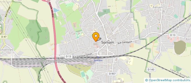 localisation de l'entreprise SOCIETE NOUVELLE DISTRIPAC  SOMAIN