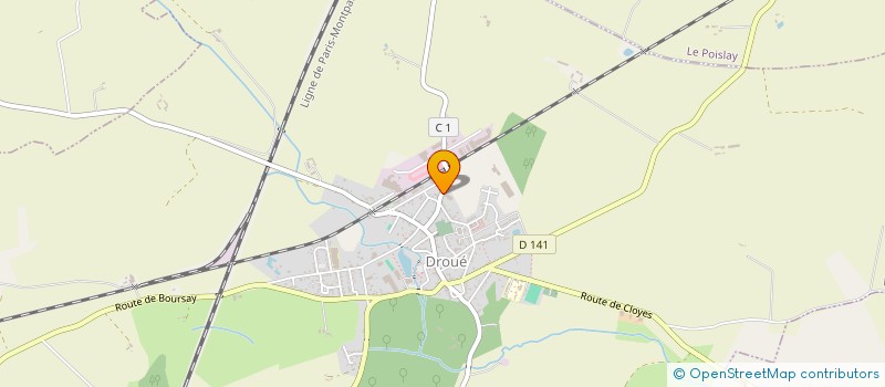 localisation de l'entreprise SOCIETE NOUVELLE DROUE AGRICOLE à DROUE