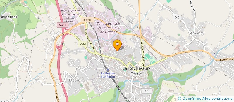 localisation de l'entreprise SOCIETE NOUVELLE DU FROID  LA ROCHE-SUR-FORON