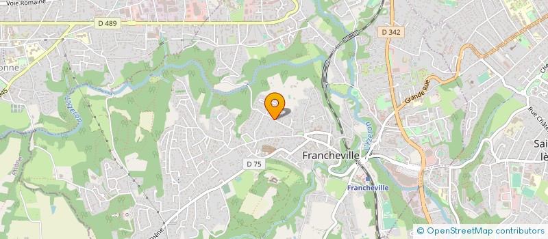localisation de l'entreprise SOCIETE NOUVELLE DU GARAGE DE LA PYRAMIDE à FRANCHEVILLE