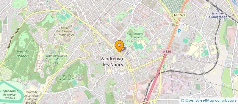 localisation de l'entreprise SOCIETE NOUVELLE DU SAULNOIS à VANDŒUVRE-LES-NANCY