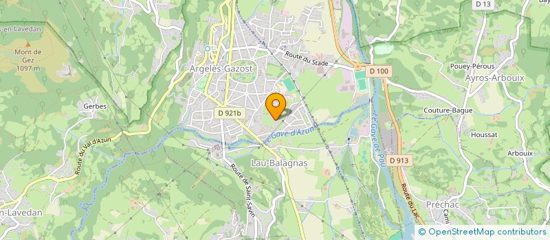 localisation de l'entreprise SOCIETE NOUVELLE DUBIE TRAVAUX PUBLICS à LAU-BALAGNAS