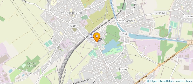 localisation de l'entreprise SOCIETE NOUVELLE DUMEZ à PONT-A-VENDIN