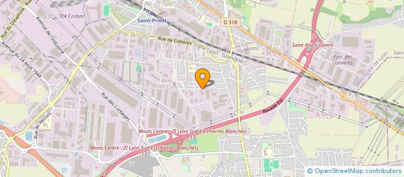 localisation de l'entreprise SOCIETE NOUVELLE DYONA à MIONS