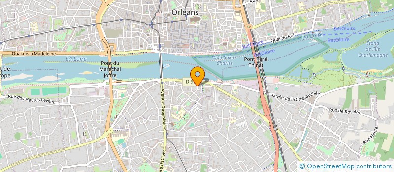 localisation de l'entreprise SOCIETE NOUVELLE ELASLIP SIRENE à ORLEANS