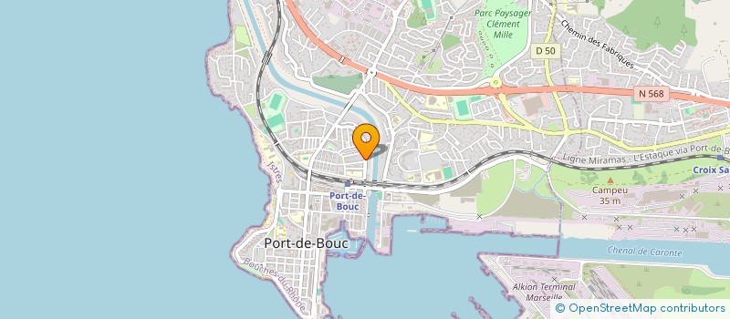 localisation de l'entreprise SOCIETE NOUVELLE ELY DECORS  PORT-DE-BOUC