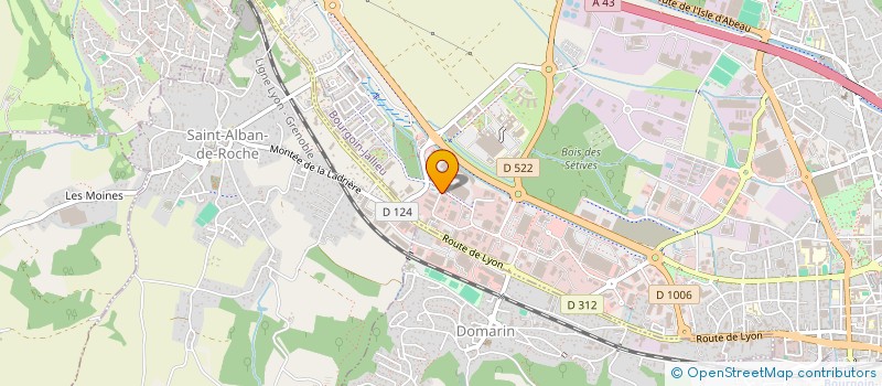 localisation de l'entreprise SOCIETE NOUVELLE ENERGIE à BOURGOIN-JALLIEU