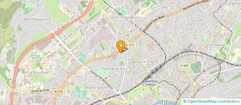 localisation de l'entreprise SOCIETE NOUVELLE ETS WEIL BESANCON à BESANCON