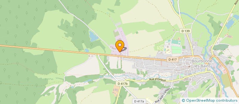 localisation de l'entreprise SOCIETE NOUVELLE EURESCA à BOURBONNE-LES-BAINS