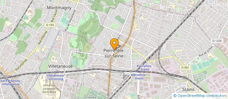 localisation de l'entreprise SOCIETE NOUVELLE EUROPE IMMO 93 à PIERREFITTE-SUR-SEINE