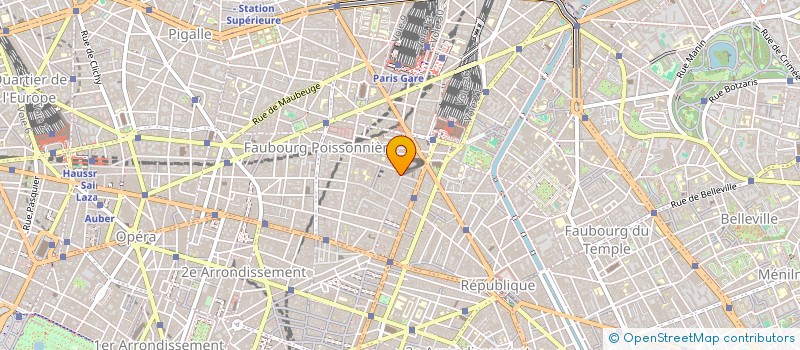 localisation de l'entreprise SOCIETE NOUVELLE EXPLOITATION CADREM  PARIS