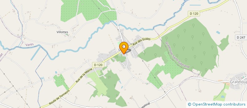 localisation de l'entreprise SOCIETE NOUVELLE EXPLOITATION CUENDET à FAUILLET