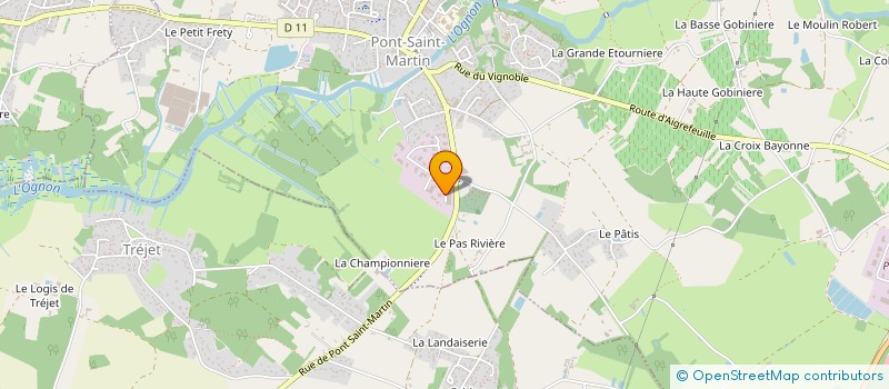 localisation de l'entreprise SOCIETE NOUVELLE EXPRESSIONS GRAPHIQUES  PONT-SAINT-MARTIN