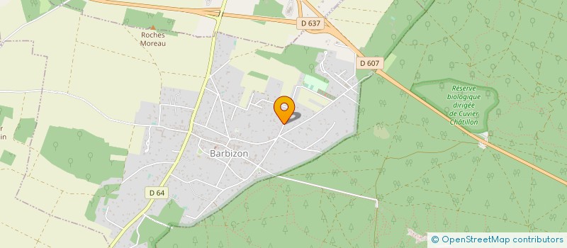 localisation de l'entreprise SOCIETE NOUVELLE FANNY GLORY à BARBIZON