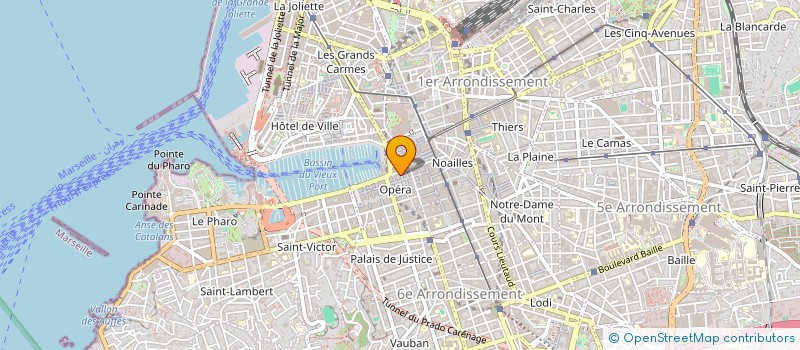 localisation de l'entreprise SOCIETE NOUVELLE FOUQUET à MARSEILLE