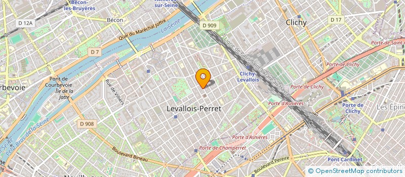 localisation de l'entreprise SOCIETE NOUVELLE FRANCAISE D'IMPRESSION ET DE PUBLICITE à LEVALLOIS-PERRET