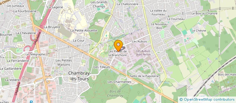 localisation de l'entreprise SOCIETE NOUVELLE FRANCHET à SAINT-PIERRE-DES-CORPS
