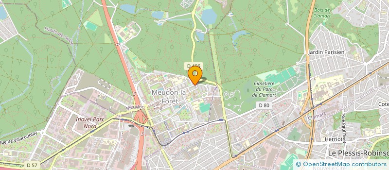 localisation de l'entreprise SOCIETE NOUVELLE GARAGE DU LAC  MONTROUGE