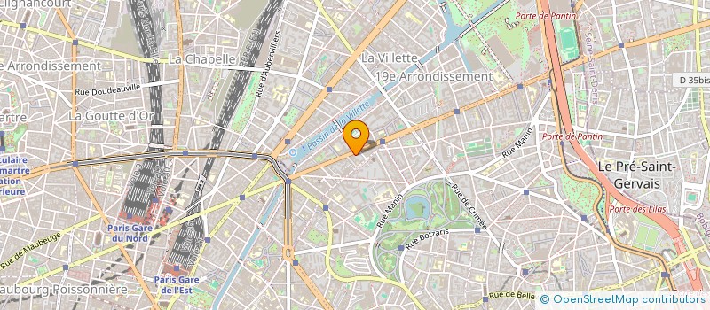 localisation de l'entreprise SOCIETE NOUVELLE GARRY LEVI à PARIS
