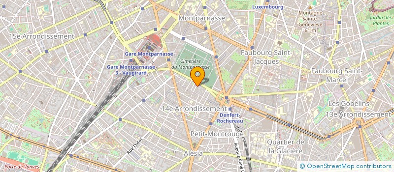 localisation de l'entreprise SOCIETE NOUVELLE GASSENDI AUTO LOCATION à PARIS