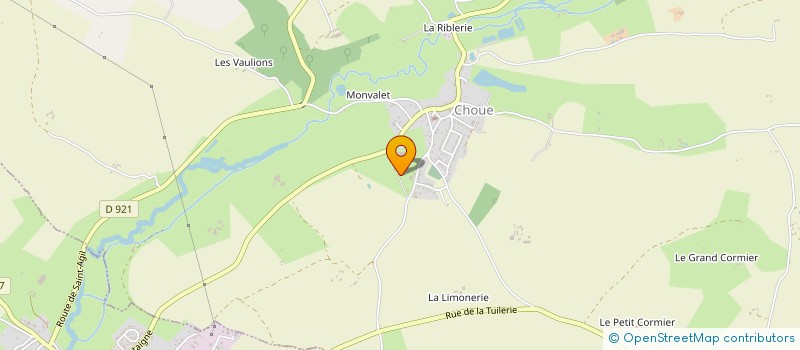 localisation de l'entreprise SOCIETE NOUVELLE GAUTHIER à CHOUE