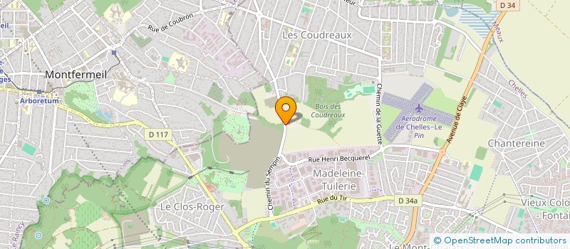 localisation de l'entreprise SOCIETE NOUVELLE GAY  CHELLES